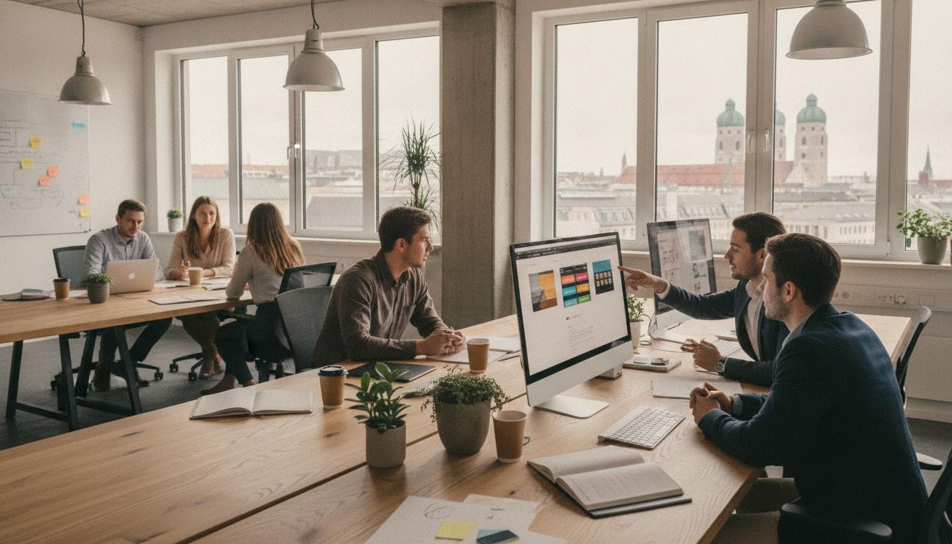 Titelbild: Webdesign Agentur München Mittelstand: Der große Vergleich